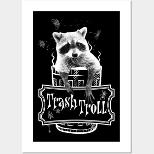 Trash Troll Posters and Art